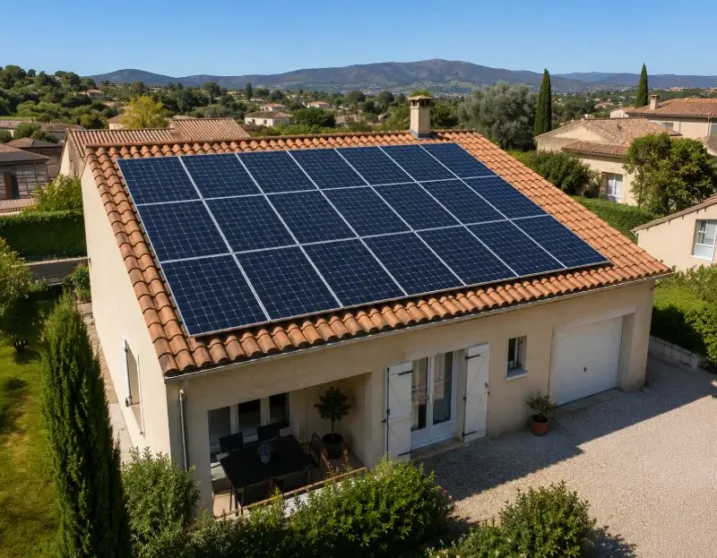 Prime à l'autoconsommation panneaux solaires Saint-Zacharie — aide financière de l'État